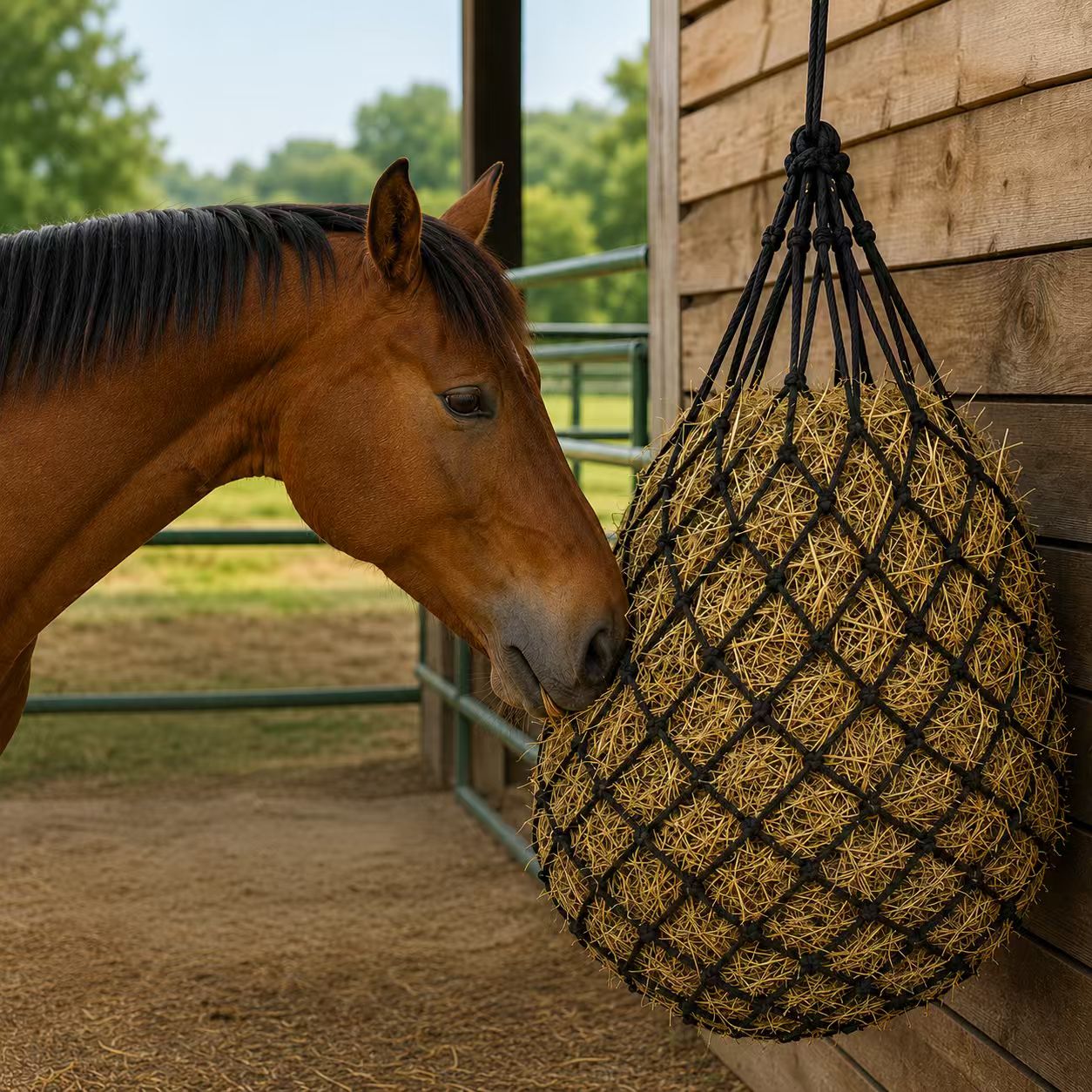 Small slow feed hay net